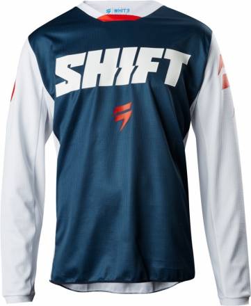Мотоджерси Shift White Ninety Seven Jersey Navy L (19323-007-L)