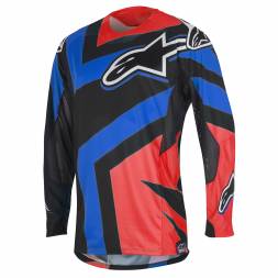 3761016   ALPINESTARS Майка кроссовая TECHSTAR (черно-красно-синий, 183, XXL)