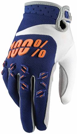 Мотоперчатки 100% Airmatic Glove Orange/Navy M (10004-036-11)
