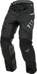 Брюки для мотокросса FLY RACING PATROL OVERBOOT черные (2018) 30