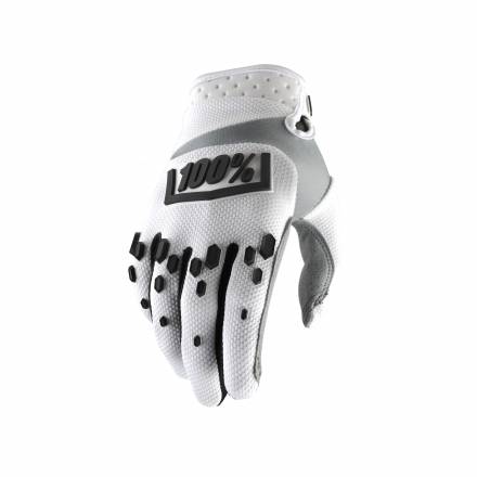 Мотоперчатки 100% Airmatic Glove White/Black M (10004-010-11)