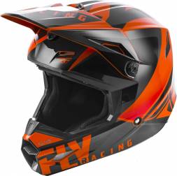 Шлем детский (кроссовый) FLY RACING ELITE VIGILANT оранжевый/черный (2019)  YL