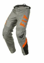 Брюки для мотокросса FLY RACING F-16 серые/черные/оранжевые (2020) 34