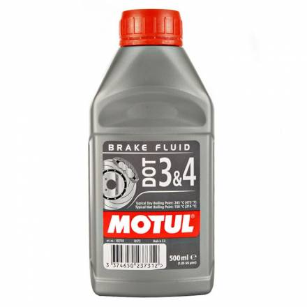 Тормозная жидкость motul dot 3&amp;amp,4 brake fluid fl 0,5 л