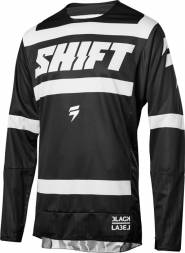 Мотоджерси Shift Black Strike Jersey Black/White M (21883-018-M)