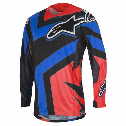3761016   ALPINESTARS Майка кроссовая TECHSTAR (черно-красно-синий, 183, M)
