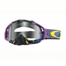 Очки для мотокросса OAKLEY Mayhem Pro Skull Pipe фиолетовые-черные / прозрачная (OO7051-35)