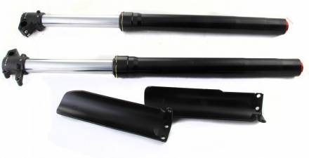 Амортизаторы передние регулируемые SYD (черн.) KAYO KLX,CRF (W140065/W140066)