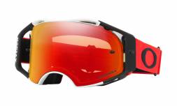 Очки для мотокросса OAKLEY Airbrake Flo красные / красная Prizm MX  (OO7046-60)