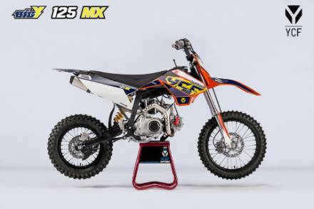 Питбайк YCF BIGY 125MXE-KL1 (эл.стартер, фара) 17/14 ,125cc,  2020г. MSD