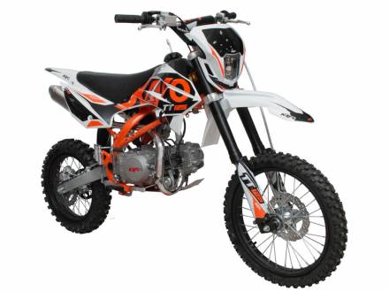Питбайк KAYO BASIC K125EM 17/14 KRZ (механ. сцепл., эл. стартер 2024 г.), (Об-ка) MSD