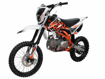 Питбайк KAYO BASIC K125EM 17/14 KRZ (механ. сцепл., эл. стартер 2024 г.), (Об-ка) MSD