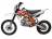 Питбайк KAYO BASIC K125EM 17/14 KRZ (механ. сцепл., эл. стартер 2024 г.), (Об-ка) MSD