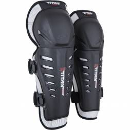 Наколенники подростковые Fox Titan Race Knee/Shin Youth Guard Black (04274-001-OS)