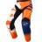 3741418 ALPINESTARS Мотобрюки кроссовые детские YOUTH RACER BRAAP PANT(оранжево-сине-белый, 473, 24