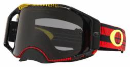 Очки для мотокросса OAKLEY Airbrake Frequency красные-черные / темно-серая (OO7046-75)