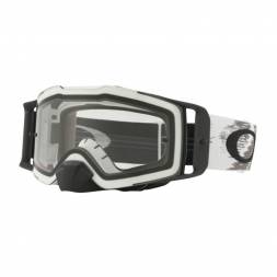 Очки для мотокросса OAKLEY Front Line Matte White Speed / прозрачная (OO7087-05)