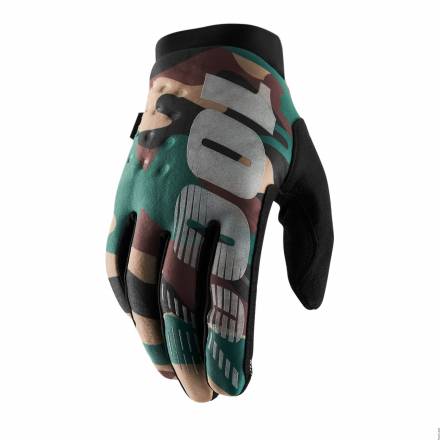 Мотоперчатки 100% Brisker Glove Camo/Black M (10016-061-11)