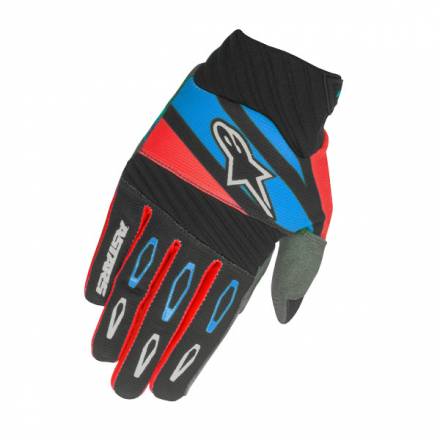 3561016   ALPINESTARS Перчатки TECHSTAR (черно-красно-синий, 183, M)