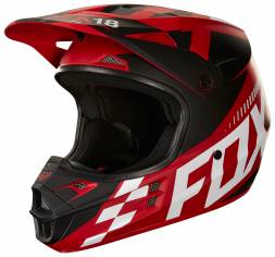 Мотошлем подростковый Fox V1 Sayak Youth Helmet Red S 46.9-48.3cm (20292-003-S)