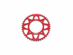 Звезда ведомая аллюминиевая питбайк 428-41T красная  SM-PARTS