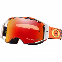 Очки для мотокросса OAKLEY Airbrake Megaburst TLD оранжевые / красная Prizm MX  (OO7046-54)