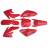 Пластик crf 70 комплект красный