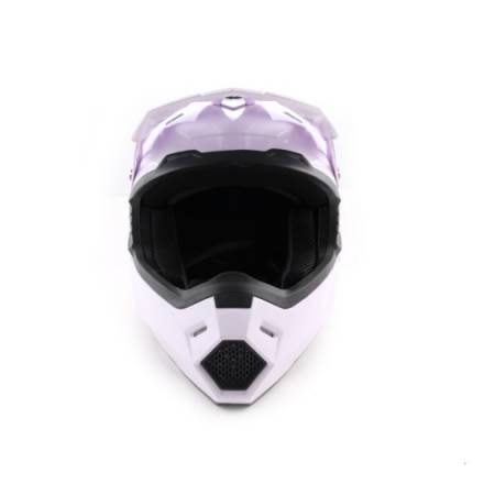 Шлем (кроссовый) Ataki MX801 Solid белый глянцевый    S
