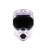 Шлем (кроссовый) Ataki MX801 Solid белый глянцевый    S