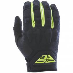 Перчатки FLY RACING PATROL XC LITE черные/Hi-Vis желтые (2017)  8&quot;