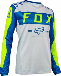 Мотоджерси женская Fox 180 Womens Jersey Grey/Blue S (17273-036-S)
