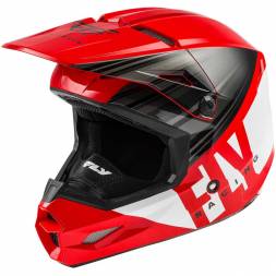 Шлем (кроссовый) FLY RACING KINETIC K220 ECE красный/черный/белый (2020) XXL